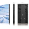 1000x500x80mm Interactive LED Dance Floor Screen for Weddings and Events