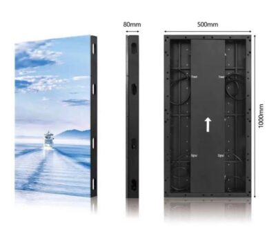 1000x500x80mm Interactive LED Dance Floor Screen for Weddings and Events