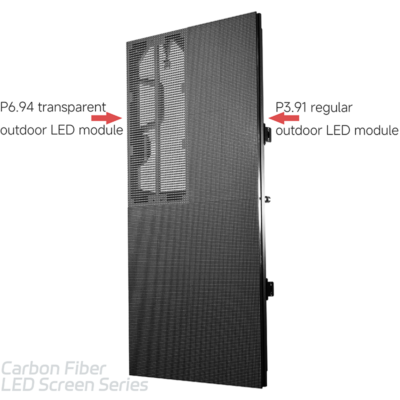 12.2 拷贝 13kg per sqm Outdoor P6.94 Carbon Fiber Rental LED Display Screen