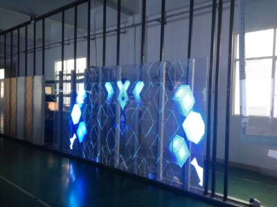 14 High Brightness P10.4-10.4 Outdoor LED Mesh Screen
