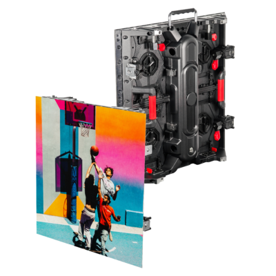 2-1 500H Outdoor P3.91 Rental LED Display LED Screen Cabinet Stock In Europe