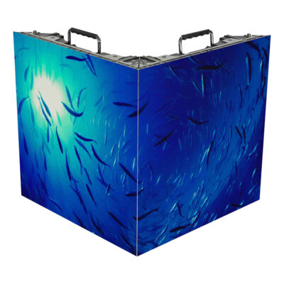 3-2 拷贝 500K-45 Degree Outdoor P2.6 Right-angle Screen LED Display Die-casting Aluminum Cabine