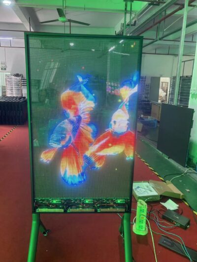 5 Custom and Lightweight Transparent LED Display for Retail Window Displays