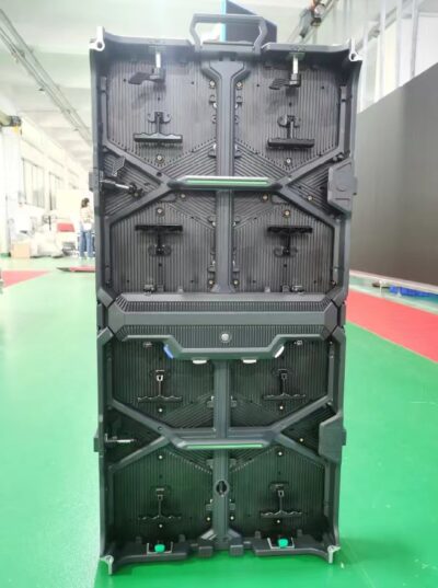 500x1000 One-hand Operation Cabinet :500x500mm Die-casting Aluminum Rental LED Display Cabinet with 500x250mm Led Module