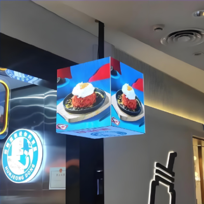 8 Indoor Outdoor LED Cube Display P1.8 P2 P2.5 P3 P3.91 P4