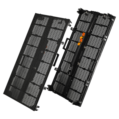 B 2 Wind Through Outdoor P5.95 Carbon Fiber LED Panel Rental LED Display