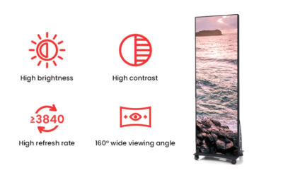p-2 Indoor P1.8 Commercial LED Display with 640x480mm 640x640mm 960x480mm 360x640mm LED Panel